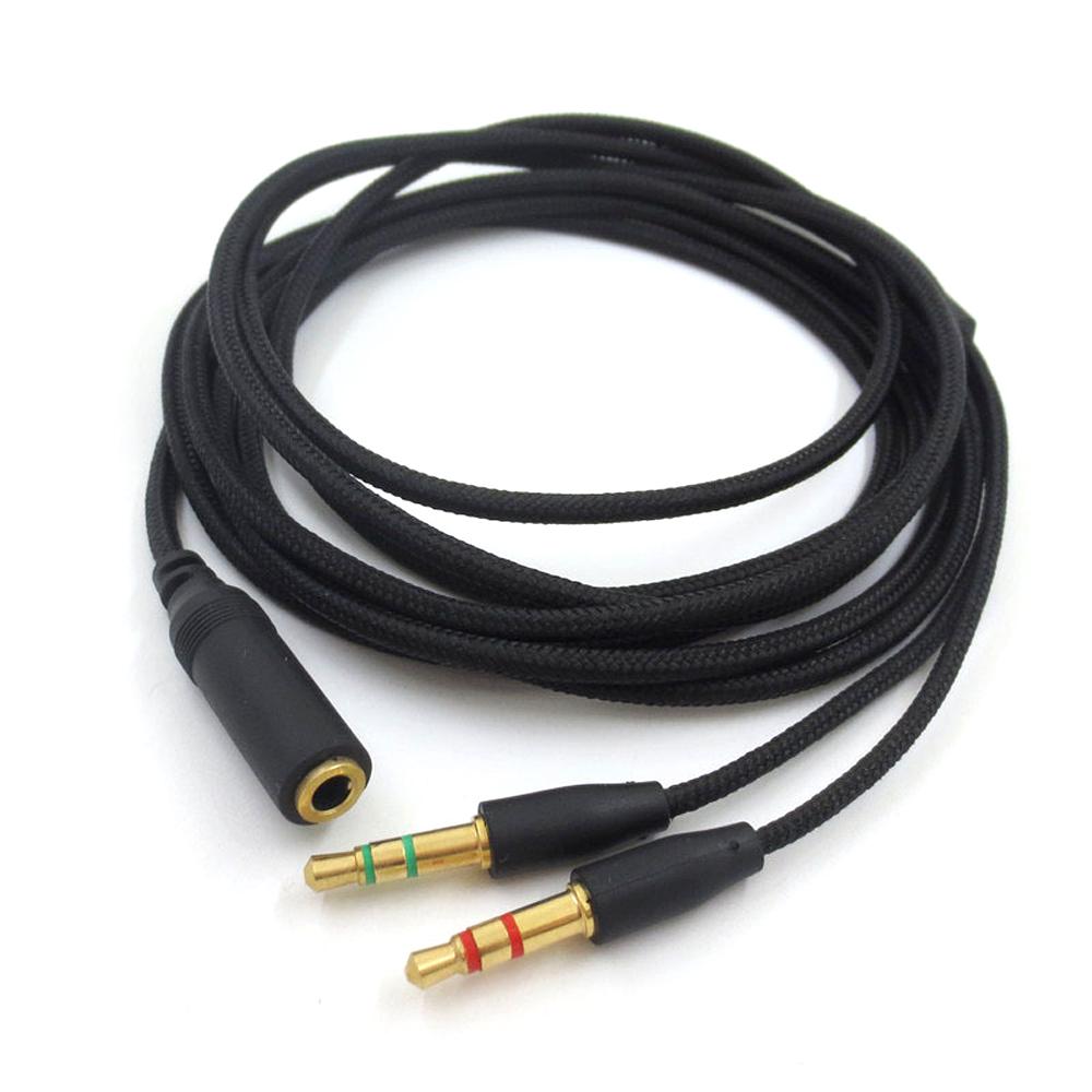 1pcs 2m For -Razer Earphone Audio Cable Headphone Adapter Splitter Headset Microphone For -Razer Electra/Kraken PRO 7.1 V2/Hamme чорний
1pcs 2m For -Razer Earphone Audio Cable Headphone Adapter Splitter Headset Microphone For -Razer Electra/Kraken PRO 7.1 V2/Hamme чорний