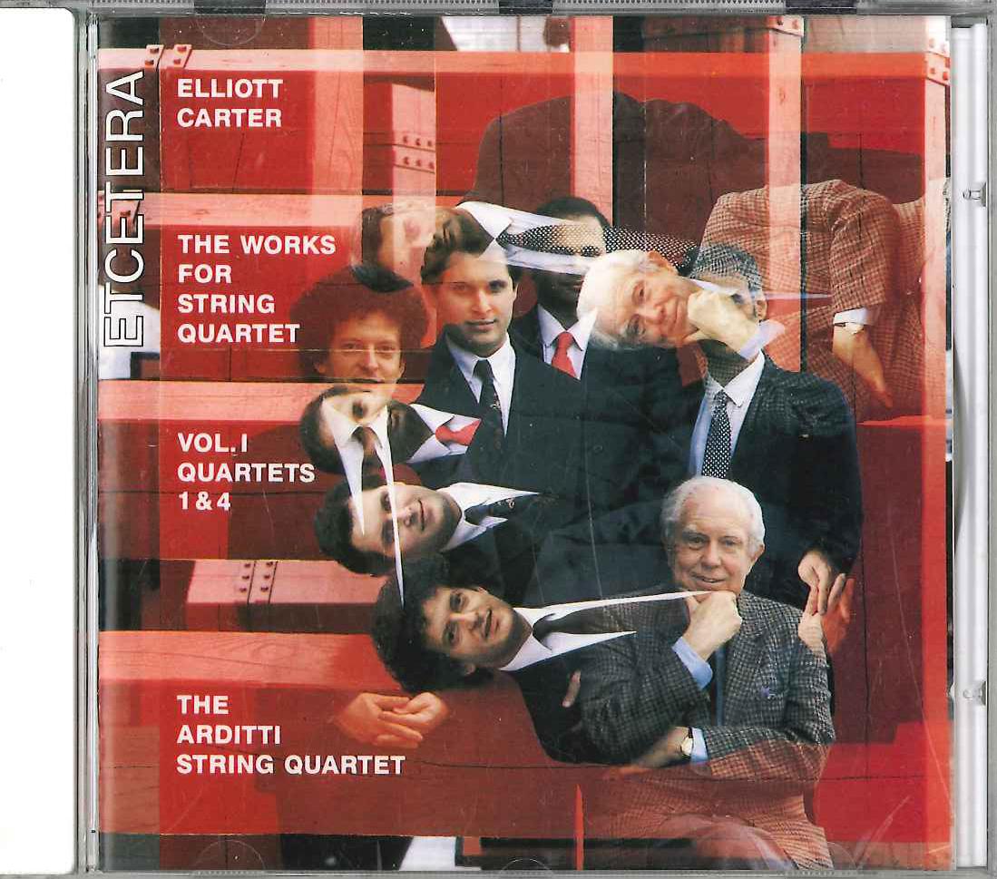 CD CARTER, ELLIOTT (1908-2012) - String Quartet.1, 4: Arditti.q KTC1065 Etcetera 1988 Germany Classical Used
CD CARTER, ELLIOTT (1908-2012) - String Quartet.1, 4: Arditti.q KTC1065 Etcetera 1988 Germany Classical Used