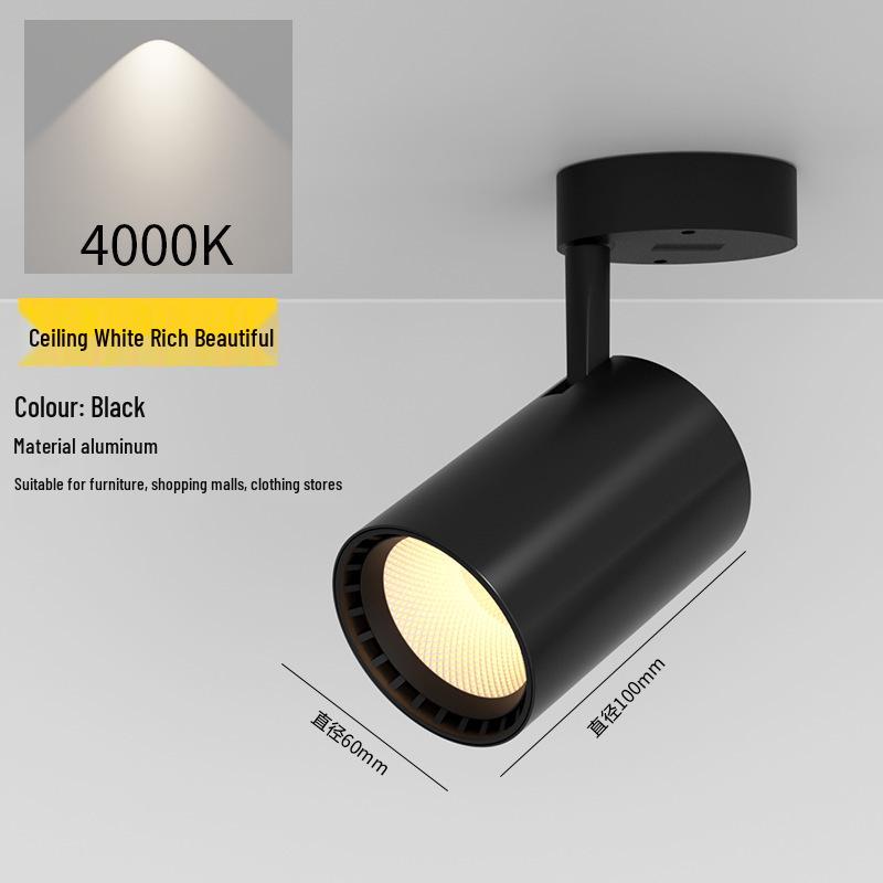Adjustable LED Ceiling Spotlight for Shops and Exhibitions
Adjustable LED Ceiling Spotlight for Shops and Exhibitions