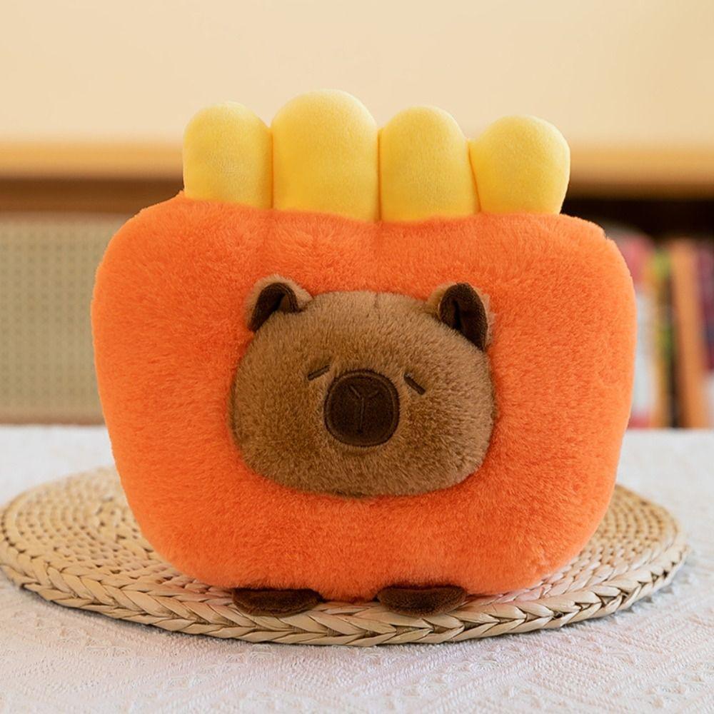 Cosplay Food Capybara Plush Doll Fluffy Capybara Toast Stuffed Doll Home Decor 23cm-Toast
Cosplay Food Capybara Plush Doll Fluffy Capybara Toast Stuffed Doll Home Decor 23cm-Toast