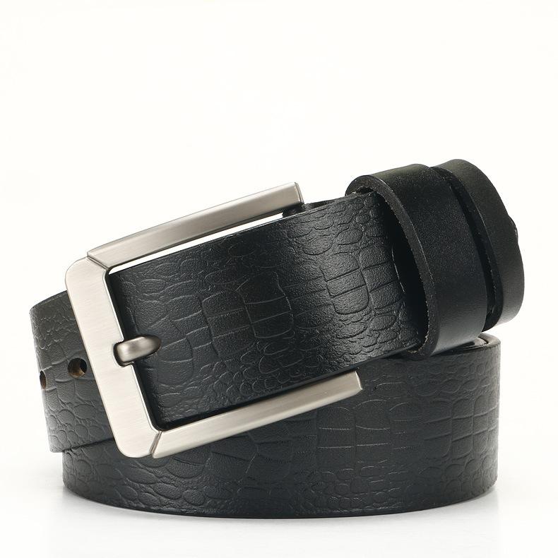 Мужской ремень из цельного куска натуральной коровьей кожи с тиснением, с пряжкой-штифтом, мужской, в корейском стиле, универсальный, желтый, для брюк 110-130cm
Мужской ремень из цельного куска натуральной коровьей кожи с тиснением, с пряжкой-штифтом, мужской, в корейском стиле, универсальный, желтый, для брюк 110-130cm