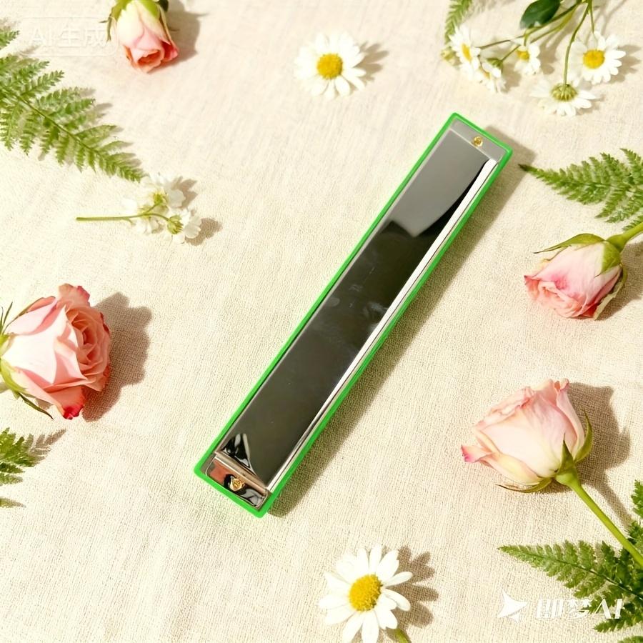 24-Hole Metal Harmonica for Beginners, Portable Entry-Level Mouth Organ, Unisex Easy-to-Play Instrument for Self-Learning серебряный
24-Hole Metal Harmonica for Beginners, Portable Entry-Level Mouth Organ, Unisex Easy-to-Play Instrument for Self-Learning серебряный