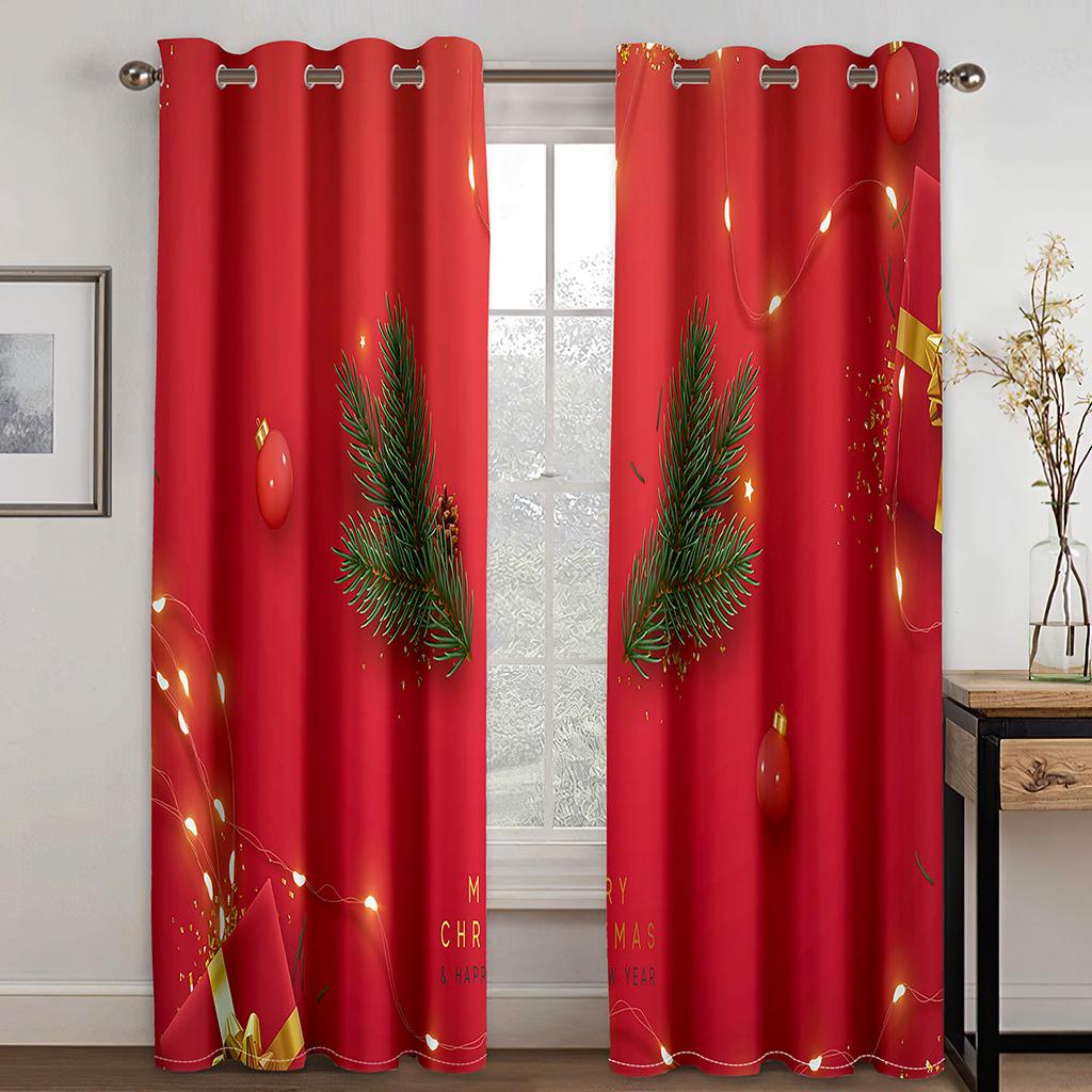Мультфильм Санта-Клаус Рождественская елка красные зеленые оконные шторы для детей Спальня Гостиная Ванная комната Кухня Дверь Холл Домашний декор W110 X H214(CM)X2&Hook
Мультфильм Санта-Клаус Рождественская елка красные зеленые оконные шторы для детей Спальня Гостиная Ванная комната Кухня Дверь Холл Домашний декор W110 X H214(CM)X2&Hook