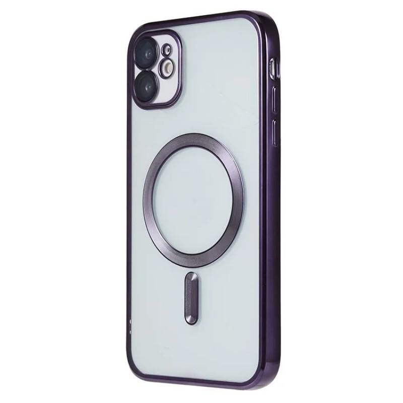 For iPhone 11 Magnetic Case WANLONFENG Electroplated TPU Cover with Lens Film+2Pcs Tempered Glass Dark Purple
For iPhone 11 Magnetic Case WANLONFENG Electroplated TPU Cover with Lens Film+2Pcs Tempered Glass Dark Purple