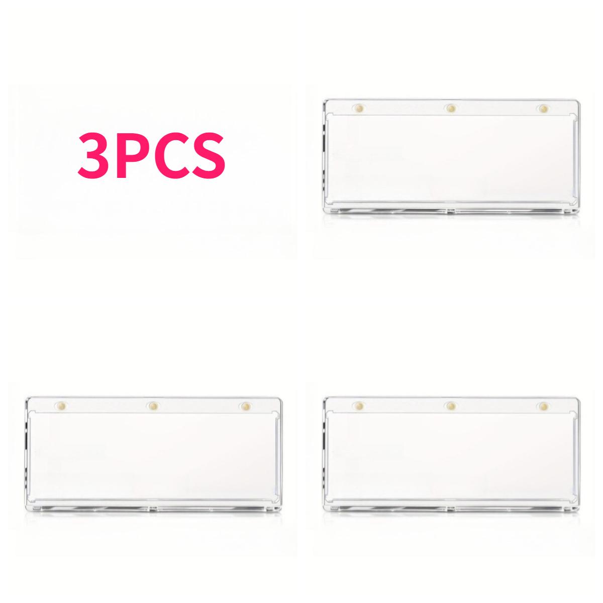 3pcs Transparent Acrylic Photo Frames High-Transparency Magnetic Holders for Photos Cards IDs Display Frames Home Office Decor
3pcs Transparent Acrylic Photo Frames High-Transparency Magnetic Holders for Photos Cards IDs Display Frames Home Office Decor