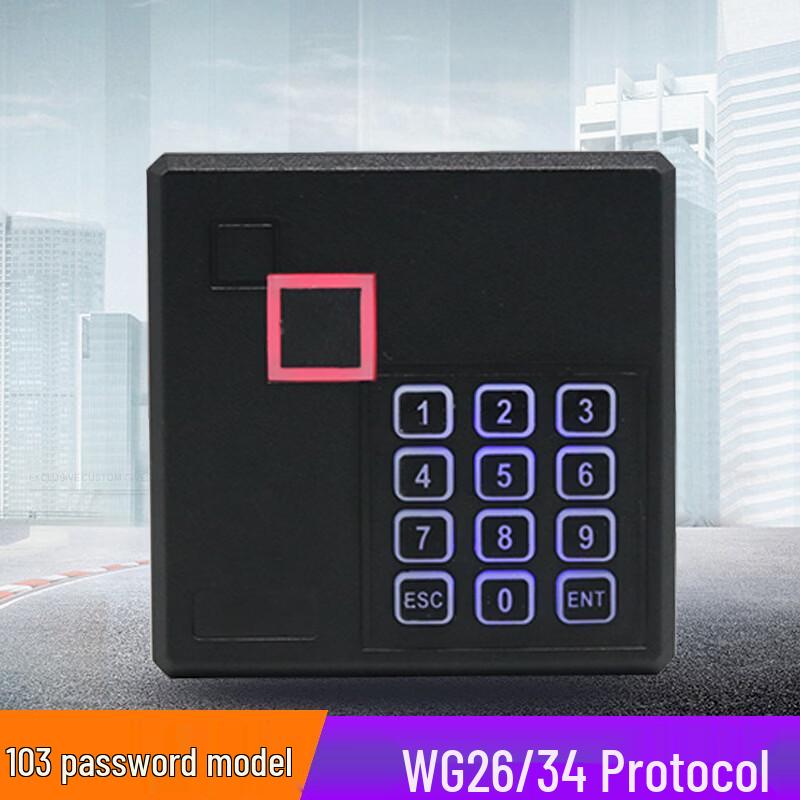 Access Control Card Reader with Keypad CN plug (adapter included)
Access Control Card Reader with Keypad CN plug (adapter included)
