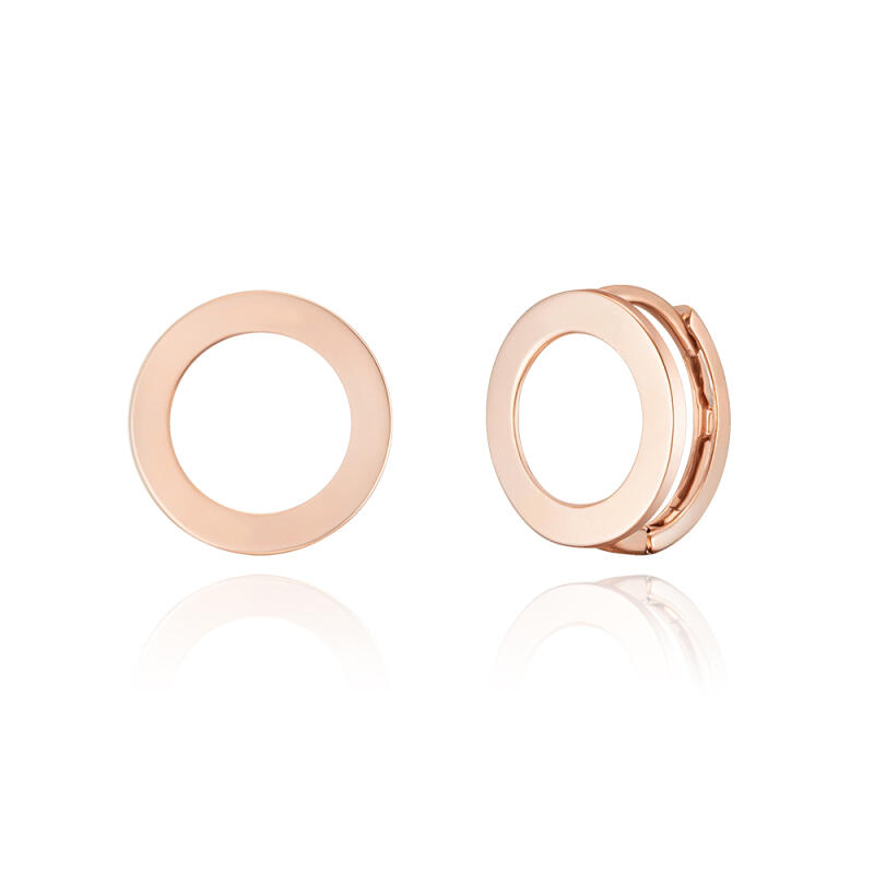 14K Gold Earrings One-Touch Ring Line Round BE03002 Pink Gold
14K Gold Earrings One-Touch Ring Line Round BE03002 Pink Gold
