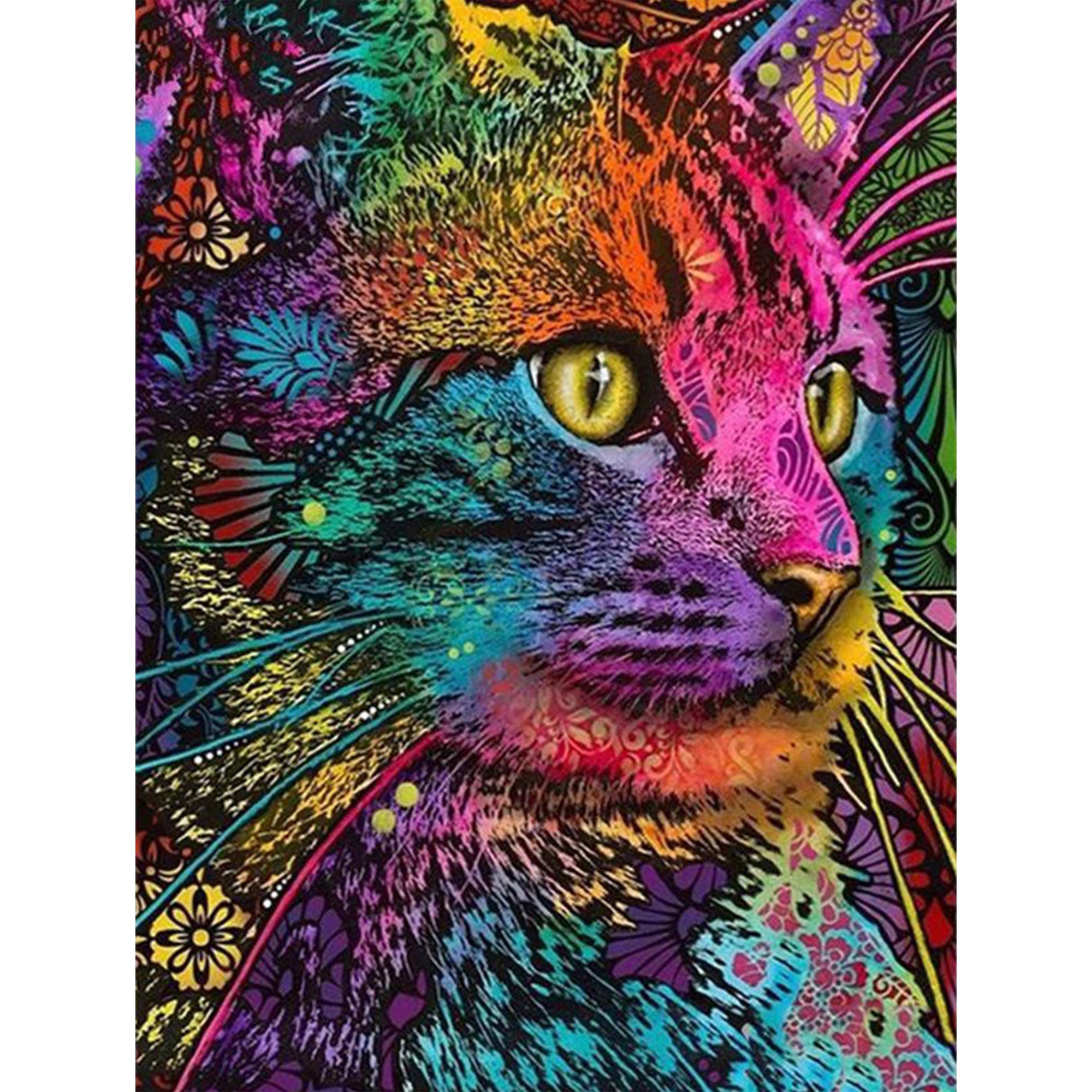 ZOOYA Алмазная картина DIY Kit Кошка Картина Полный круглый дрель Мозаика Картины с животными Вышивка Домашний декор 20X25
ZOOYA Алмазная картина DIY Kit Кошка Картина Полный круглый дрель Мозаика Картины с животными Вышивка Домашний декор 20X25