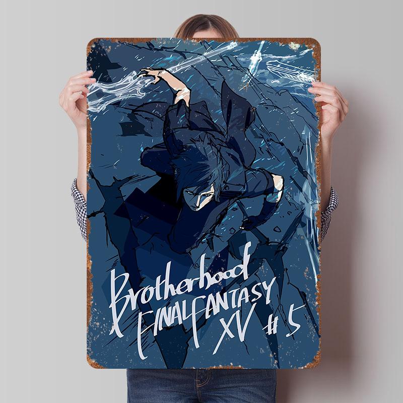 Fantasy XV Tinplate Poster Customized Wall Art Vintage Retro Metal Signs for Coffee Bar Accessories Room Decoration Gaming Decor 7.9x11.8In(20x30cm)
Fantasy XV Tinplate Poster Customized Wall Art Vintage Retro Metal Signs for Coffee Bar Accessories Room Decoration Gaming Decor 7.9x11.8In(20x30cm)