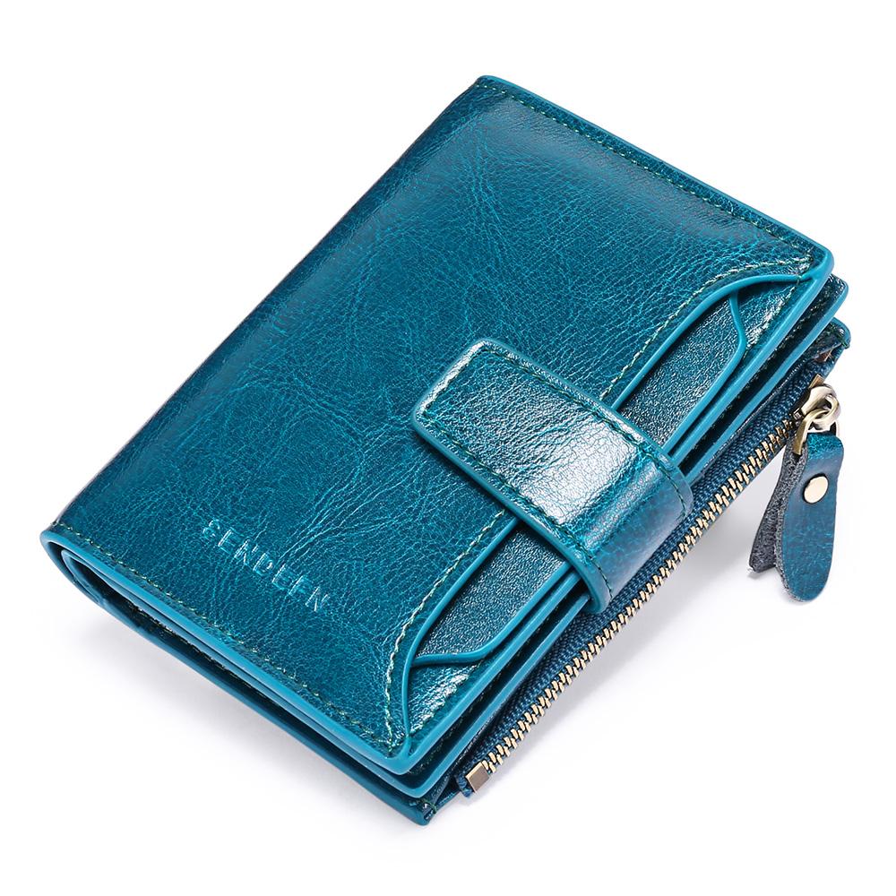 Повседневный женский кошелек из натуральной кожи, короткий, многофункциональный, большой емкости, на молнии, зажим для денег
Повседневный женский кошелек из натуральной кожи, короткий, многофункциональный, большой емкости, на молнии, зажим для денег