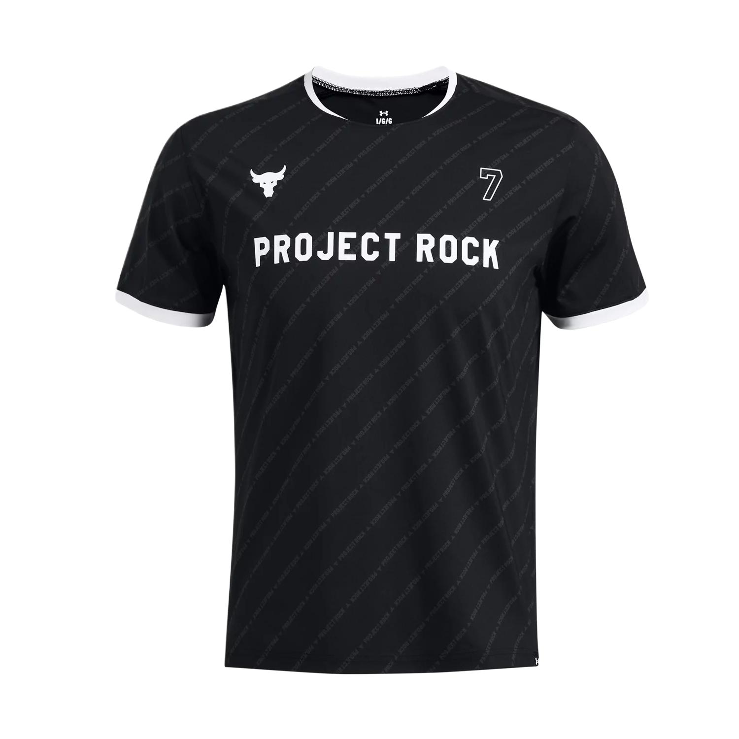 Under Armour Project Rock Letter Logo Print Crew Neck Short Sleeve Rugby Shirt Men tops Black 1387512-001 XXL
Under Armour Project Rock Letter Logo Print Crew Neck Short Sleeve Rugby Shirt Men tops Black 1387512-001 XXL