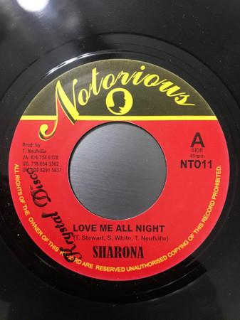 7inch Record SHARONA / MAFIA & FLUXY - Love Me All Night / Part 2 NT011 Notorious Jamaica Reggae, Ska & Dub Used
7inch Record SHARONA / MAFIA & FLUXY - Love Me All Night / Part 2 NT011 Notorious Jamaica Reggae, Ska & Dub Used