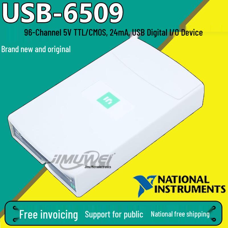 NI USB-6509: 96-Channel 5V TTL/CMOS 24mA USB Digital I/O Device
NI USB-6509: 96-Channel 5V TTL/CMOS 24mA USB Digital I/O Device