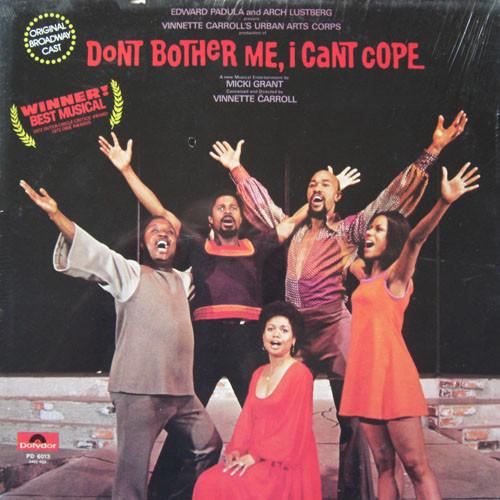 LP Record VARIOUS - Don t Bother Me, I Can t Cope (Orig PD6013,PD6013 Polydor 1972 US Soundtracks & Musicals Used
LP Record VARIOUS - Don t Bother Me, I Can t Cope (Orig PD6013,PD6013 Polydor 1972 US Soundtracks & Musicals Used