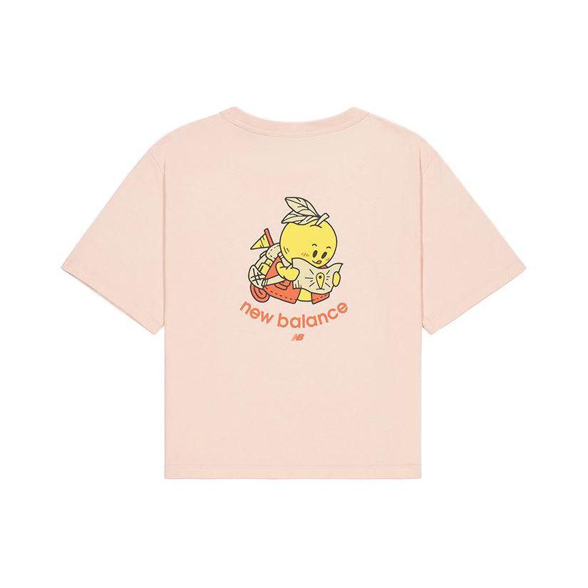 New Balance Cartoon Print Casual Comfort Sports Short Sleeve T-Shirt Women Tops Pink AWT41335-DVR
New Balance Cartoon Print Casual Comfort Sports Short Sleeve T-Shirt Women Tops Pink AWT41335-DVR