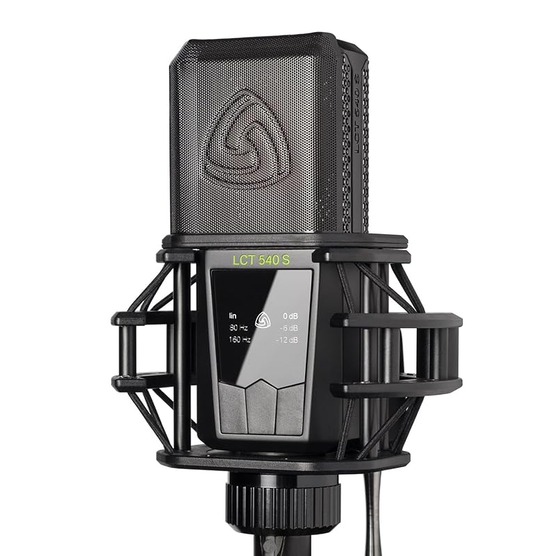LEWITT Louit/LCT 540 S 1 inch diaphragm condenser microphone unidirectional
LEWITT Louit/LCT 540 S 1 inch diaphragm condenser microphone unidirectional