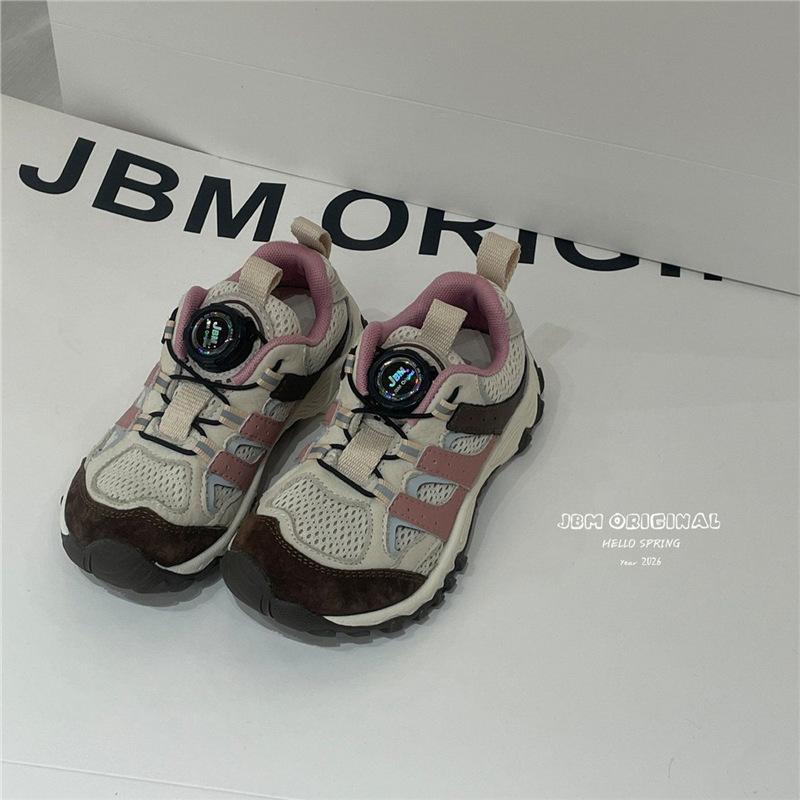 Summer Breathable Mesh Kids Sports Shoes Boys Outdoor Hiking Shoes Lightweight Casual with Twist Buckle 31 inner length is about 19.4cm рожевий
Summer Breathable Mesh Kids Sports Shoes Boys Outdoor Hiking Shoes Lightweight Casual with Twist Buckle 31 inner length is about 19.4cm рожевий