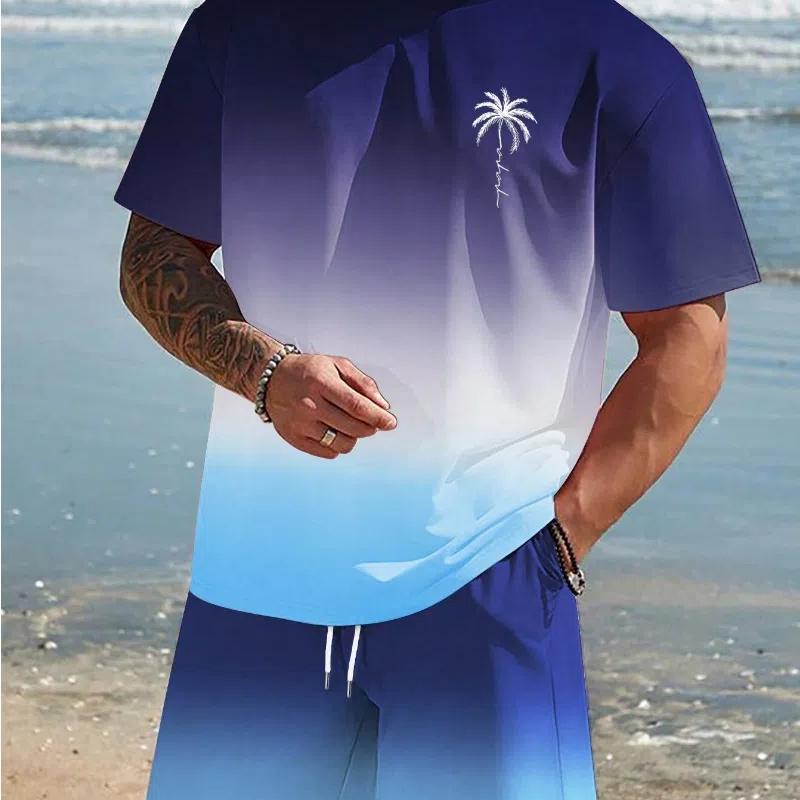 Мужская летняя повседневная футболка Manfinity RSRT с принтом пальмы и шорты на шнурке для отпуска XL
Мужская летняя повседневная футболка Manfinity RSRT с принтом пальмы и шорты на шнурке для отпуска XL