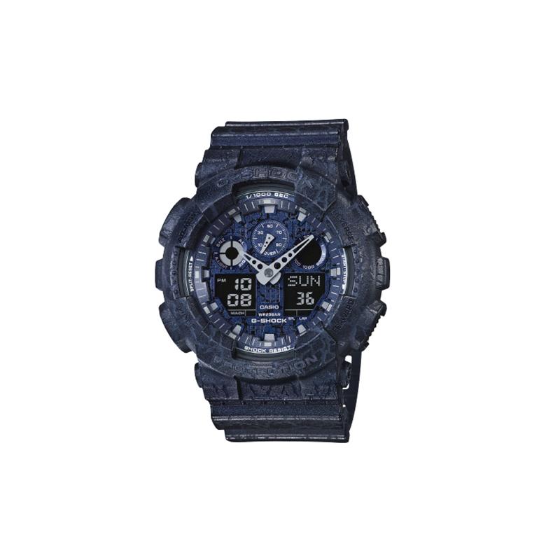 Casio LCD/pointer dual display series G-SHOCK YOUTH series Fashion trend contrast color street cool high-end classic pointer dual display GA-100CG-2A синий
Casio LCD/pointer dual display series G-SHOCK YOUTH series Fashion trend contrast color street cool high-end classic pointer dual display GA-100CG-2A синий