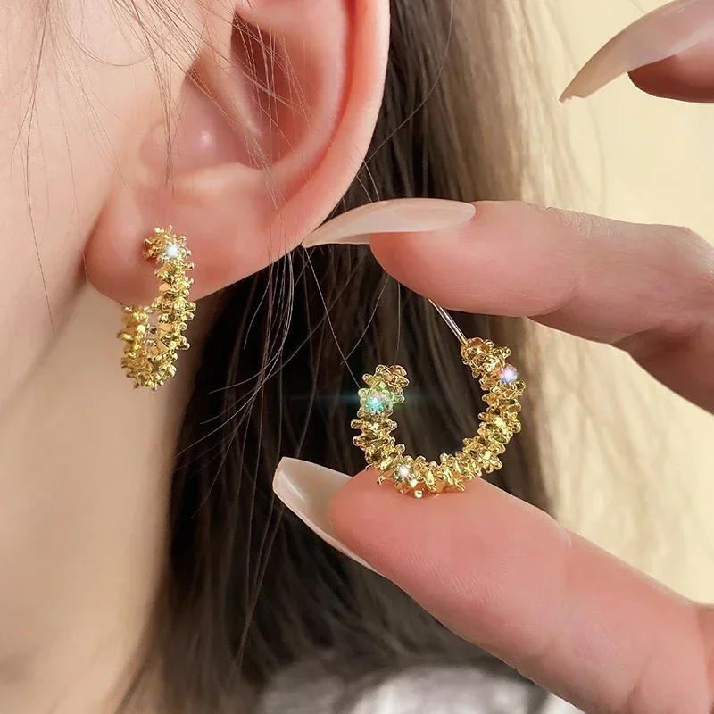 2024 New Korean Trend Flower Earrings Long Tassel Ear Line Crytal Chain Drop Earrings For Women Girls Daily Zircon Party Gifts
2024 New Korean Trend Flower Earrings Long Tassel Ear Line Crytal Chain Drop Earrings For Women Girls Daily Zircon Party Gifts