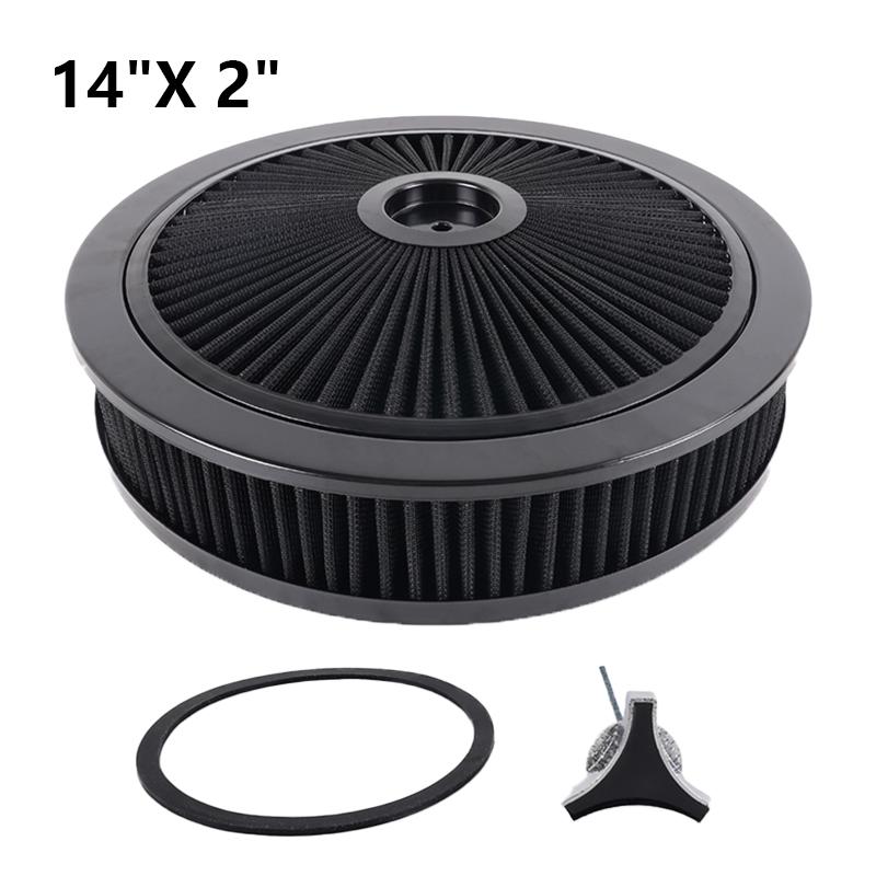 RASTP- Universal Air Cleaner Filter 14 Wide 2 Tall With Super Flow Thru Lid Washable Round 5-1/8-inch Neck Flange OFI178 чорний
RASTP- Universal Air Cleaner Filter 14 Wide 2 Tall With Super Flow Thru Lid Washable Round 5-1/8-inch Neck Flange OFI178 чорний