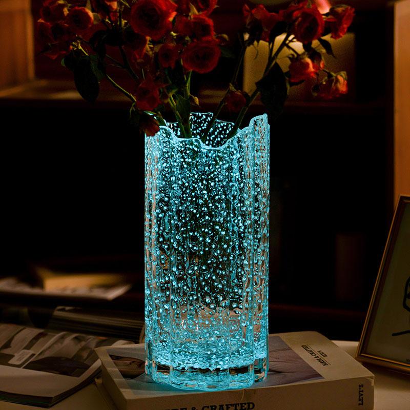 CAPIRON Luminous Glass Vase Fresh Flower Home Living Room Dining Table Decoration Accessories Chic Arrangement Office Interior белый
CAPIRON Luminous Glass Vase Fresh Flower Home Living Room Dining Table Decoration Accessories Chic Arrangement Office Interior белый