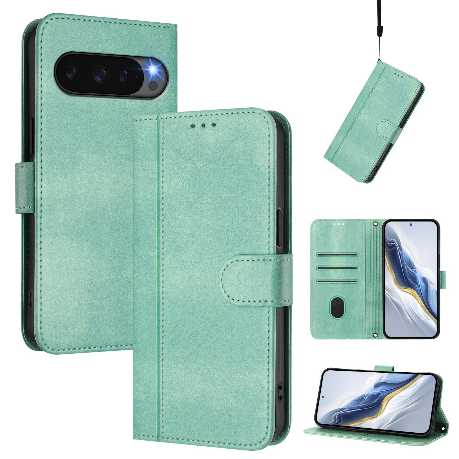 For Google Pixel 9 Cases Wallet Stand Retro Texture Leather Phone Cover with Lanyard Brown
For Google Pixel 9 Cases Wallet Stand Retro Texture Leather Phone Cover with Lanyard Brown