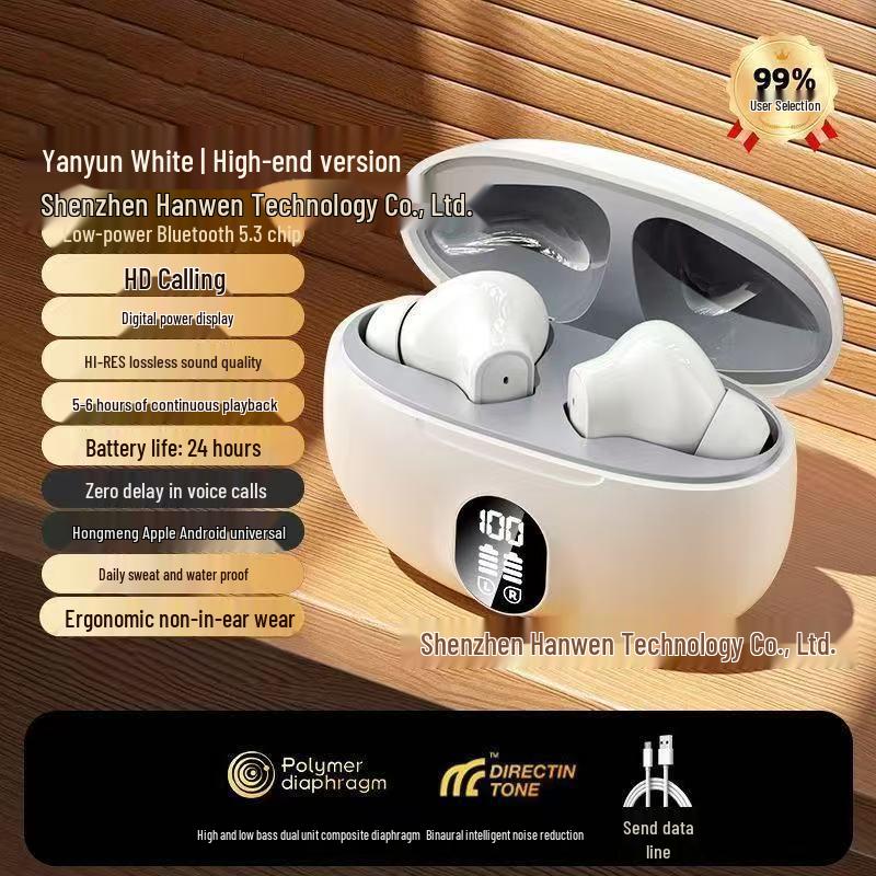 XG99 OWS Bluetooth 5.4 AI Smart Translation Headset - Wireless and Hot-Selling Standard
XG99 OWS Bluetooth 5.4 AI Smart Translation Headset - Wireless and Hot-Selling Standard