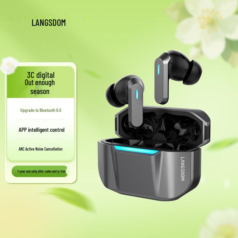 Lanston Zeta True Wireless ANC Gaming Earbuds
Lanston Zeta True Wireless ANC Gaming Earbuds