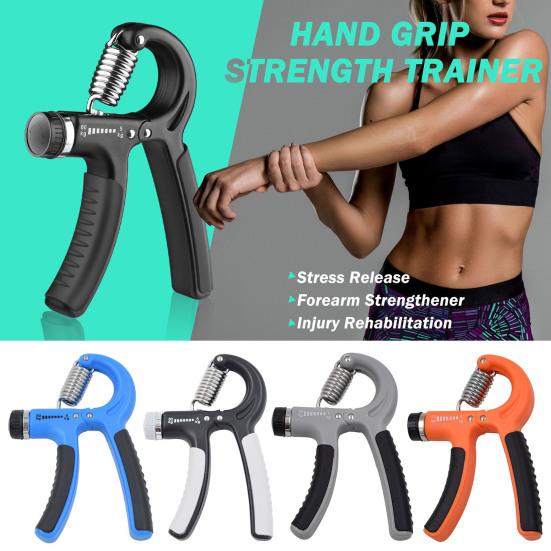 Grip Strength Trainer 5-60KG Resistance Adjustable Men Women Forearm Exerciser Hand Grip Power Strengthener Developer Fitness Equipment
Grip Strength Trainer 5-60KG Resistance Adjustable Men Women Forearm Exerciser Hand Grip Power Strengthener Developer Fitness Equipment