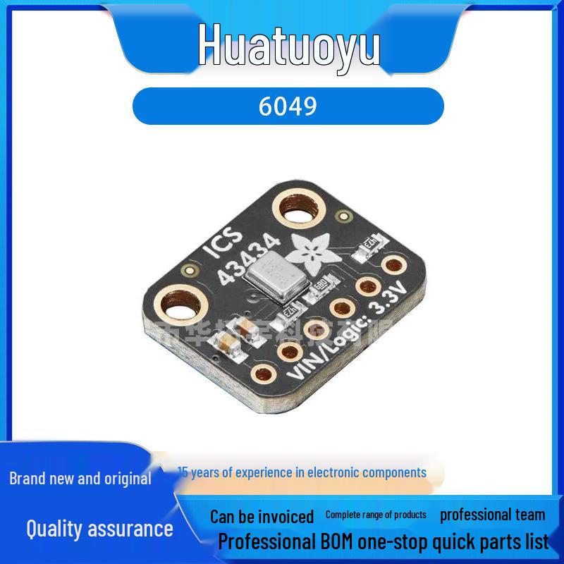 Плата-розширювач Adafruit I2S MEMS Мікрофона - ICS-43434 (Нові)
Плата-розширювач Adafruit I2S MEMS Мікрофона - ICS-43434 (Нові)