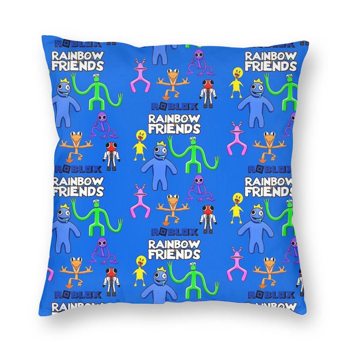 Персонажі Rainbow Friends Квадратна наволочка Наволочка для подушки Подушка-плед для дому Спальні Автомобіля 12x12Inch
Персонажі Rainbow Friends Квадратна наволочка Наволочка для подушки Подушка-плед для дому Спальні Автомобіля 12x12Inch