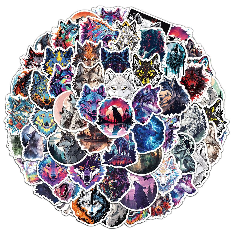 50 Creative Wolf Cartoon Stickers for DIY Phone Cases & Laptops no
50 Creative Wolf Cartoon Stickers for DIY Phone Cases & Laptops no