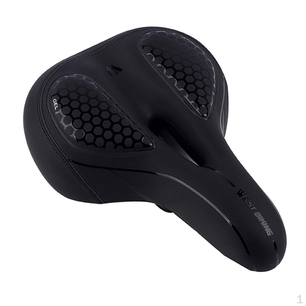 Bike Seat & Tail Women Soft Wide Bicycle Saddle Cushion - Improves Riding Comfort on Your Exercise чёрный
Bike Seat & Tail Women Soft Wide Bicycle Saddle Cushion - Improves Riding Comfort on Your Exercise чёрный