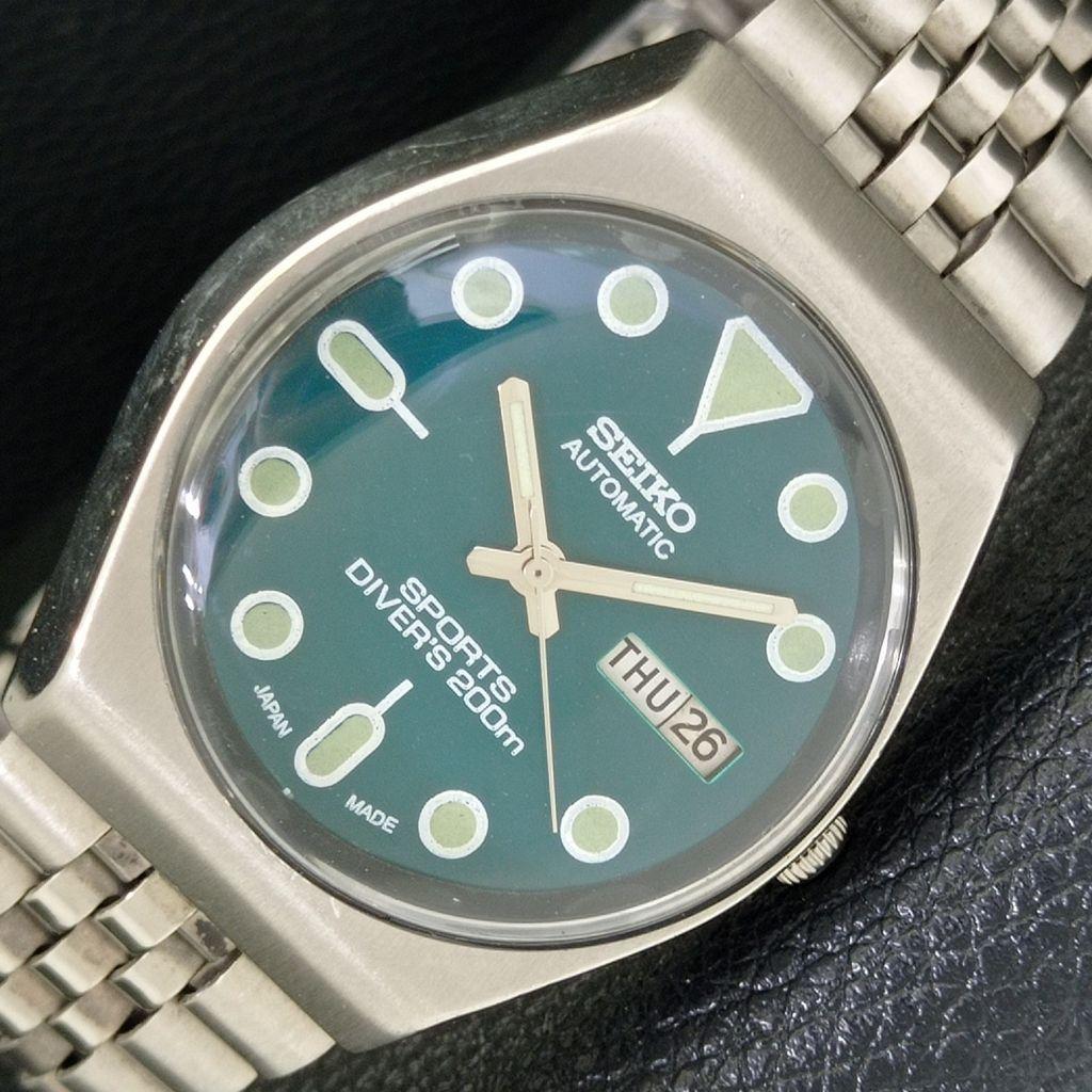 ОРИГИНАЛЬНЫЕ ВИНТАЖНЫЕ МУЖСКИЕ АВТОМАТИЧЕСКИЕ ЧАСЫ SEIKO ЯПОНИЯ С ЗЕЛЕНЫМ ЦИФЕРБЛАТОМ a500118-2 R151a-a500118
ОРИГИНАЛЬНЫЕ ВИНТАЖНЫЕ МУЖСКИЕ АВТОМАТИЧЕСКИЕ ЧАСЫ SEIKO ЯПОНИЯ С ЗЕЛЕНЫМ ЦИФЕРБЛАТОМ a500118-2 R151a-a500118