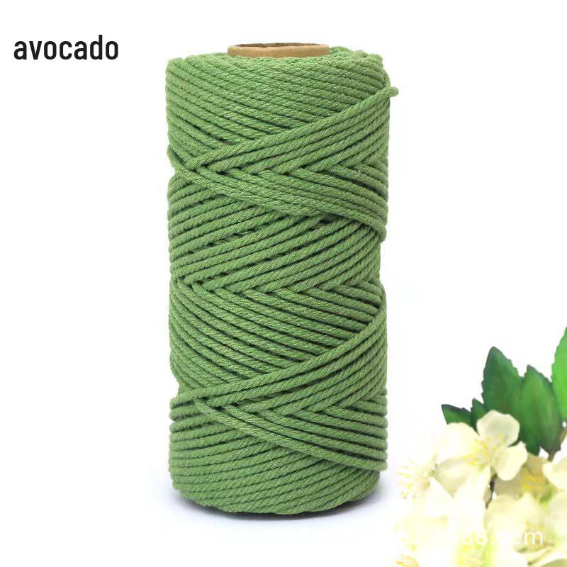 4mm Colored Cotton Rope for DIY Tapestry, Decor, Drawstring Bags, and Crafts
4mm Colored Cotton Rope for DIY Tapestry, Decor, Drawstring Bags, and Crafts