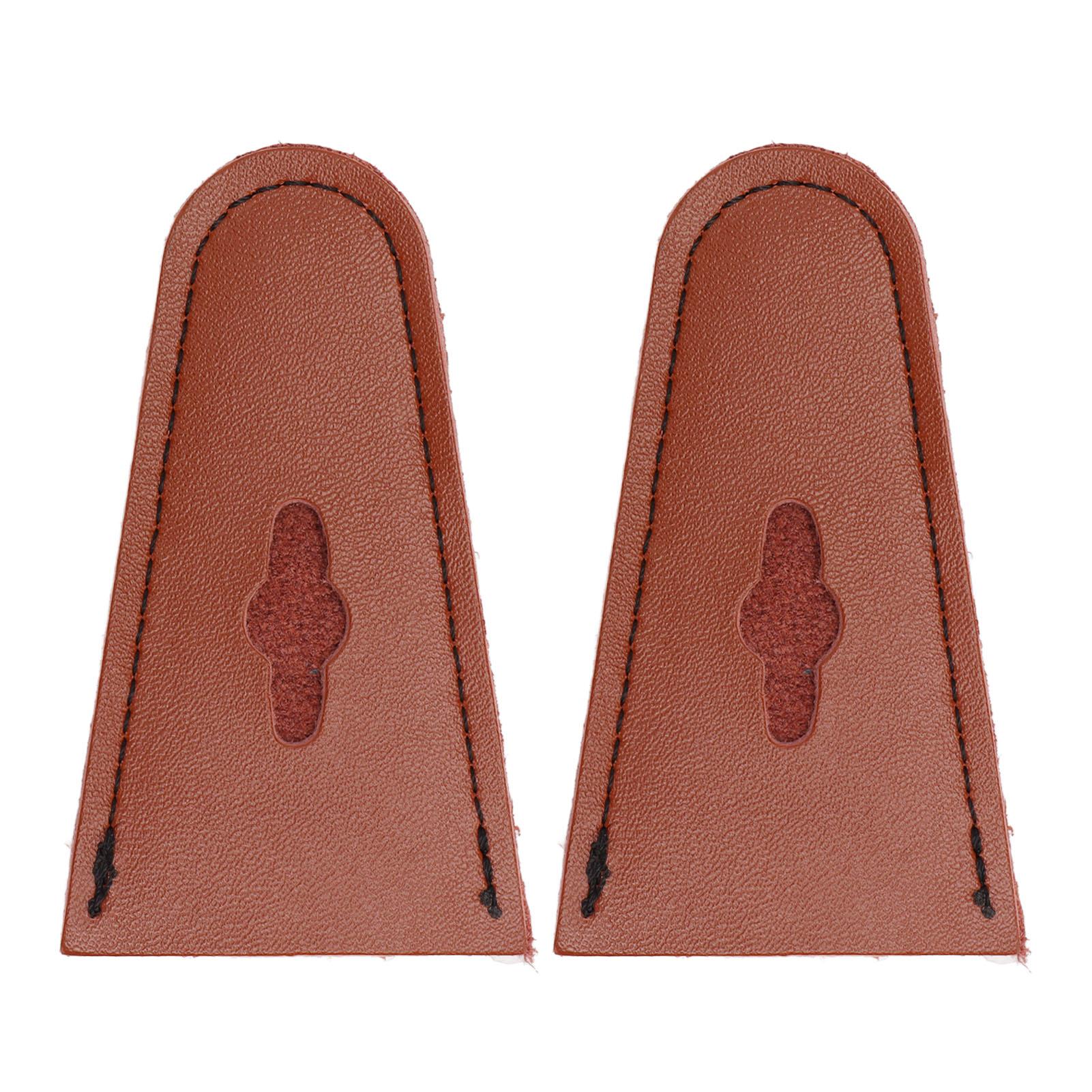 One Pair Bow Tip Protector Leather Wear Resistant Bow Tip Guard for Outdoor Hunting Recurve Bow
One Pair Bow Tip Protector Leather Wear Resistant Bow Tip Guard for Outdoor Hunting Recurve Bow