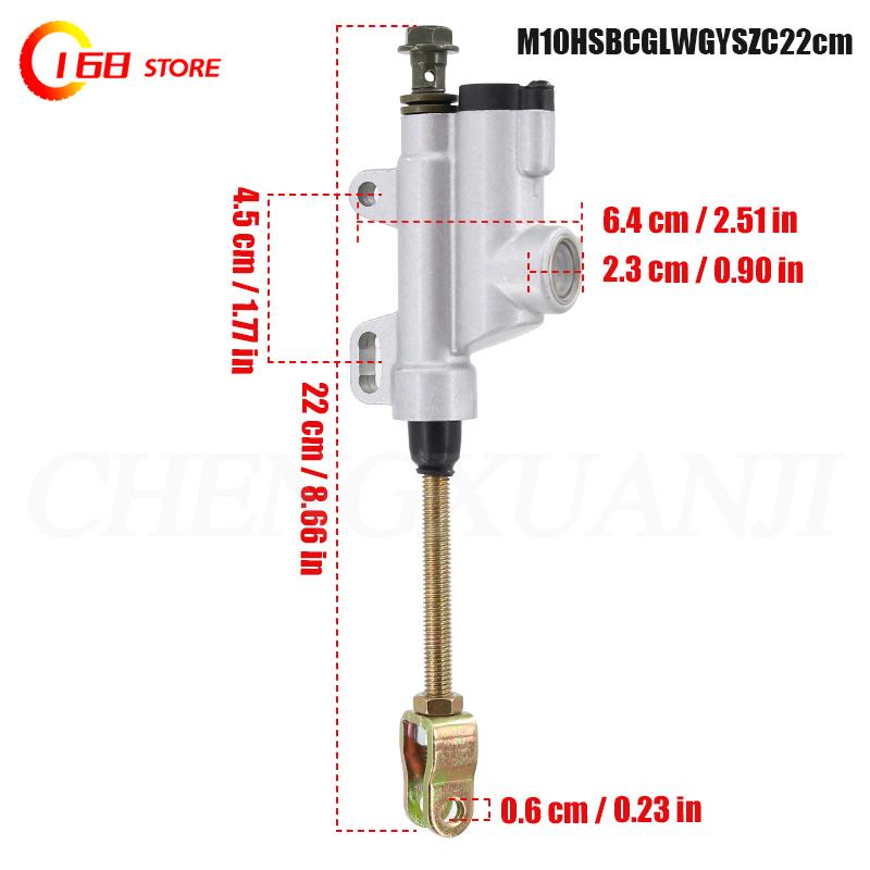 Straight oil pump Motorcycle beach bike accessories 50-250CC rear brake pump, straight oil pump, foot brake integrated pump срібний
Straight oil pump Motorcycle beach bike accessories 50-250CC rear brake pump, straight oil pump, foot brake integrated pump срібний