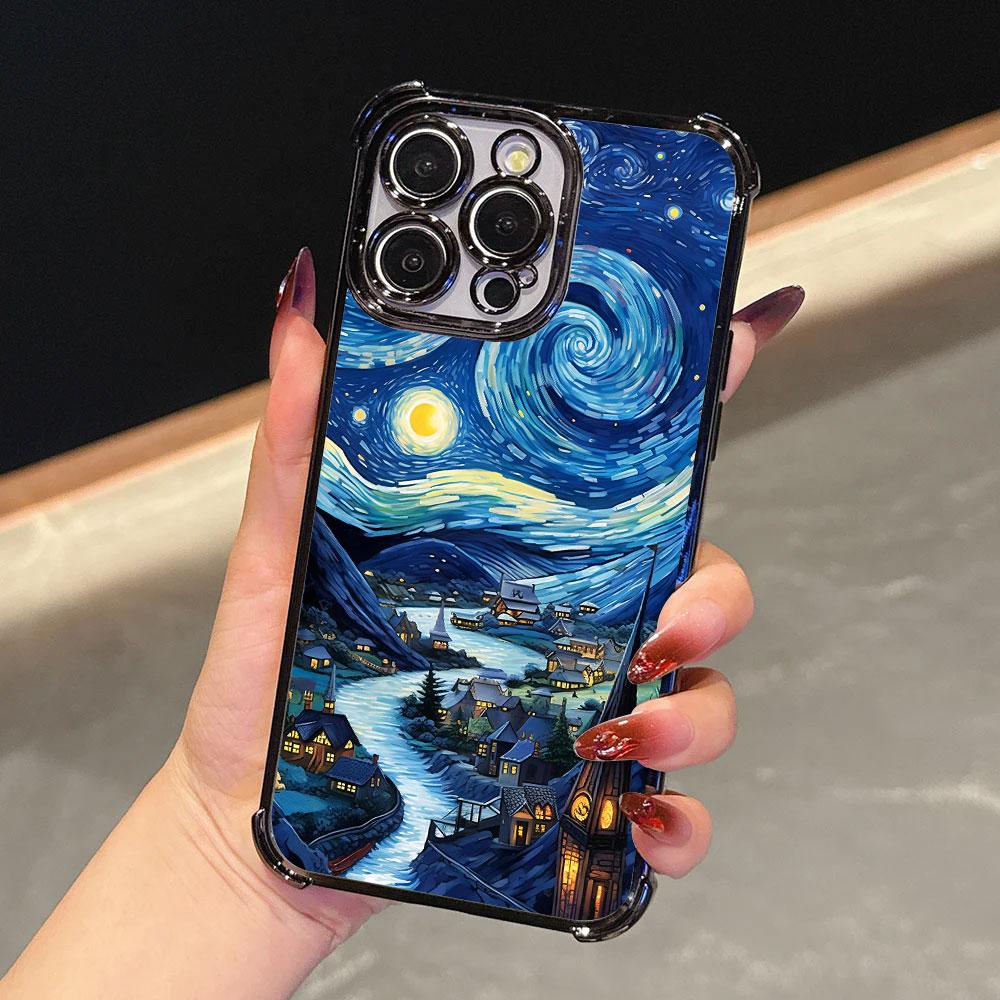 Van Gogh Starry Sky Oil Painting Soft Funda For iPhone 17 Pro 16 15 14 13 12 11 Pro Max Case 17 Plus 17E 16E 17Air Phone Cover iPhone 11Pro Max
Van Gogh Starry Sky Oil Painting Soft Funda For iPhone 17 Pro 16 15 14 13 12 11 Pro Max Case 17 Plus 17E 16E 17Air Phone Cover iPhone 11Pro Max
