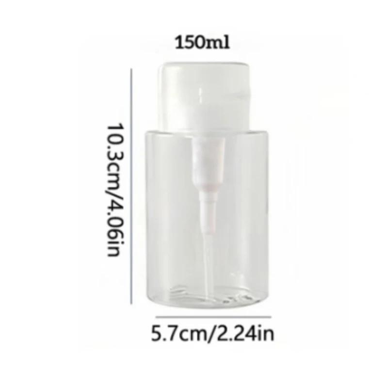 1pc, Portable Transparent PET Refillable Travel Bottle,Suitable for Nail Polish Remover and Toner, Makeup Remover Water Bottle
1pc, Portable Transparent PET Refillable Travel Bottle,Suitable for Nail Polish Remover and Toner, Makeup Remover Water Bottle