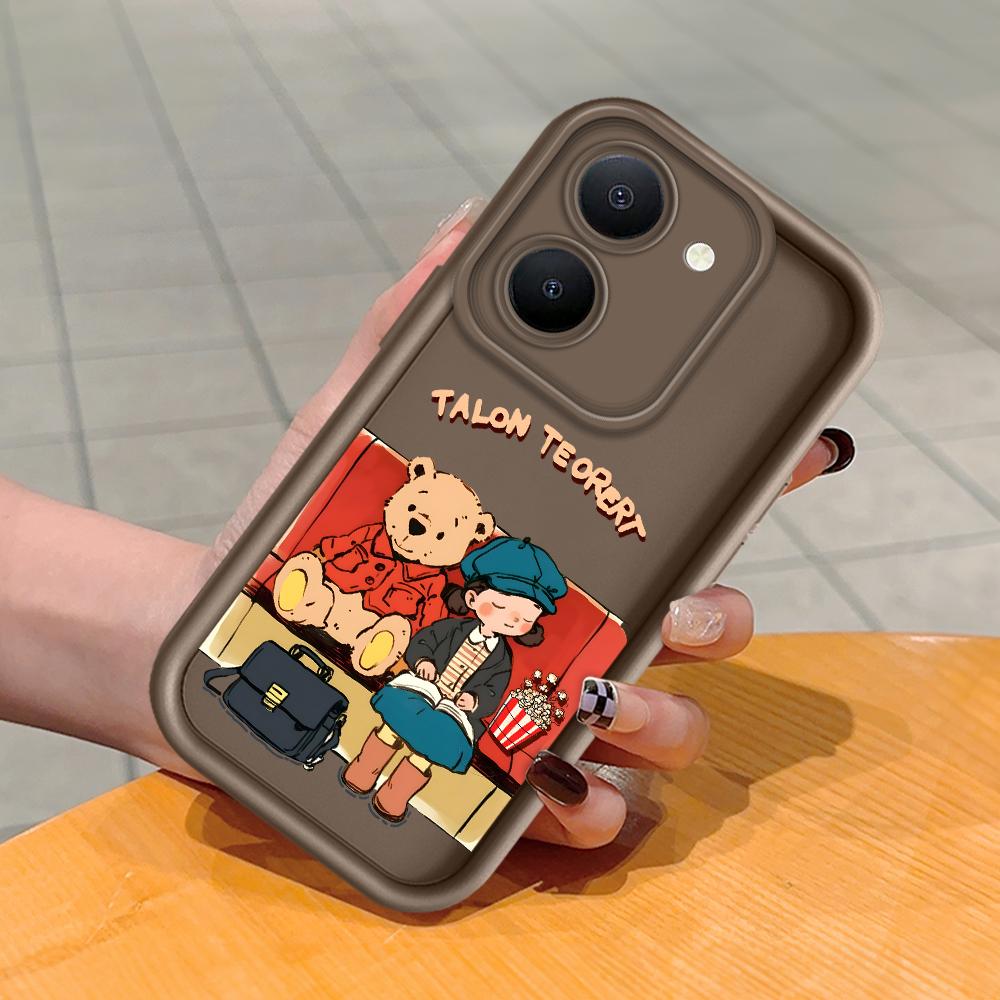 Мягкий силиконовый квадратный чехол с рисунком лестницы для телефона, полное покрытие, противоударный защитный резиновый чехол для камеры для Vivo Vivo Y95 коричневый
Мягкий силиконовый квадратный чехол с рисунком лестницы для телефона, полное покрытие, противоударный защитный резиновый чехол для камеры для Vivo Vivo Y95 коричневый