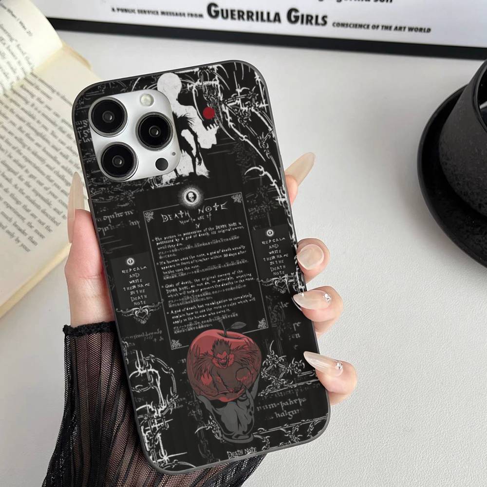 D-Death Note For IPhone 17 16 15 14 13 12 11 Pro Max Plus Pro Clear Phone Cover Non-Slip Shell iPhone 15pro max
D-Death Note For IPhone 17 16 15 14 13 12 11 Pro Max Plus Pro Clear Phone Cover Non-Slip Shell iPhone 15pro max