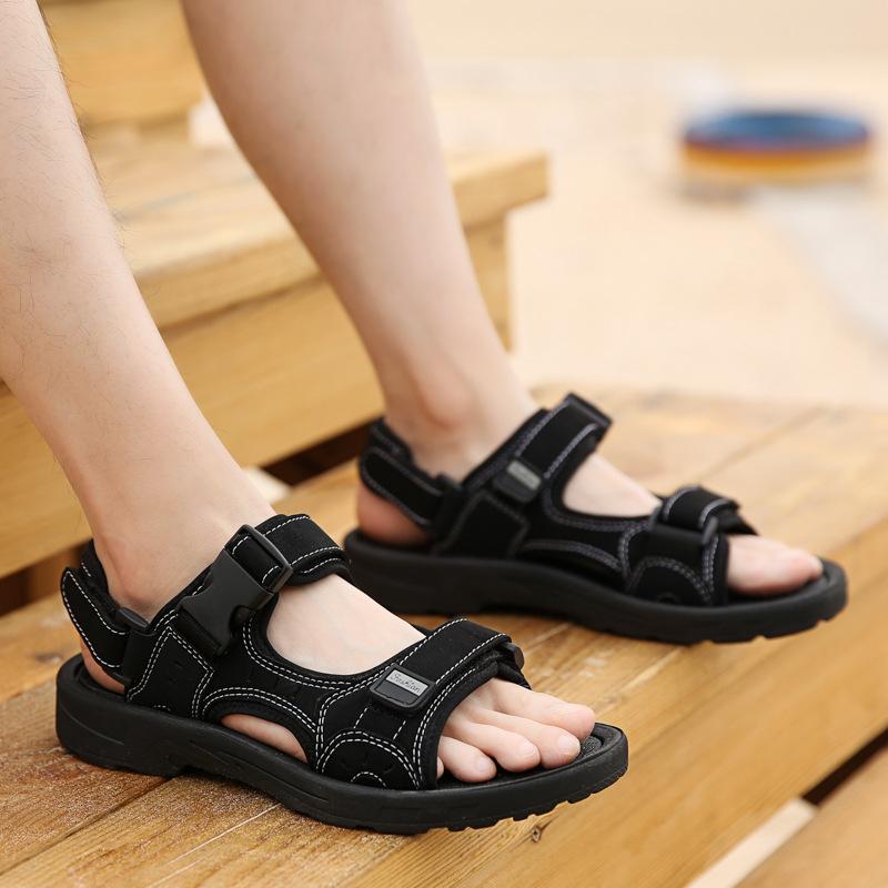 Sandals Men s Summer Style Student Open Toe Casual Versatile Magic Post Ultra Light And Soft Non-Slip Beach Shoes Fashionable 40
Sandals Men s Summer Style Student Open Toe Casual Versatile Magic Post Ultra Light And Soft Non-Slip Beach Shoes Fashionable 40