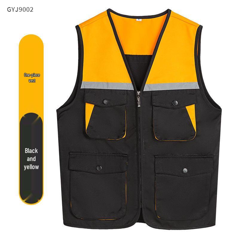 Индивидуальный светоотражающий жилет с несколькими карманами для инженеров, фотографов и курьеров 4XL
Индивидуальный светоотражающий жилет с несколькими карманами для инженеров, фотографов и курьеров 4XL