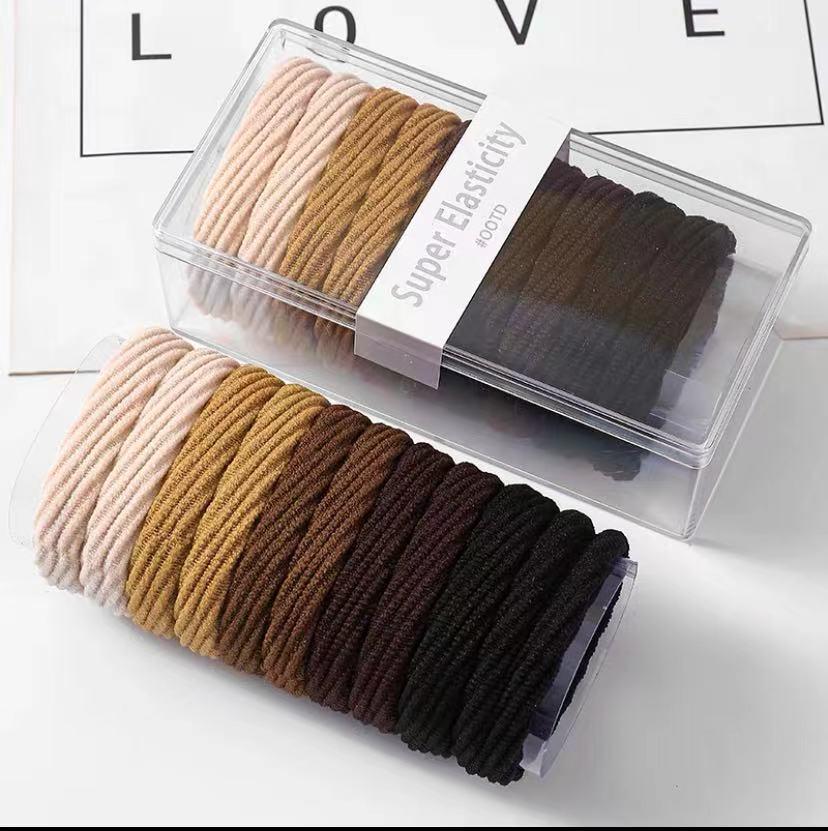 2024 Эластичная женская резинка для волос высокого класса - утолщенная резинка с кожаным чехлом
2024 Эластичная женская резинка для волос высокого класса - утолщенная резинка с кожаным чехлом