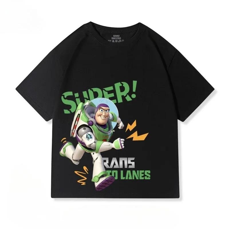 Disney Buzz Lightyear Cartoon T-shirt 100% Cotton Summer Children s Round Neck T-shirt Boys Girls Fashion Comfortable Tops 150
Disney Buzz Lightyear Cartoon T-shirt 100% Cotton Summer Children s Round Neck T-shirt Boys Girls Fashion Comfortable Tops 150