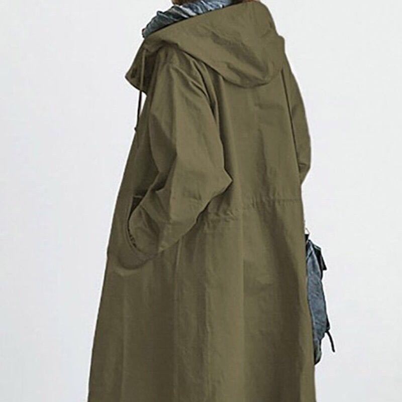 Весна и осень Новая женская одежда больших размеров Корейская версия тонкого тренча Пальто свободного покроя средней длины и длинное L
Весна и осень Новая женская одежда больших размеров Корейская версия тонкого тренча Пальто свободного покроя средней длины и длинное L