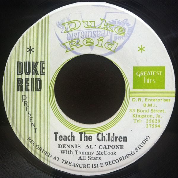 7inch Record DENNIS ALCAPONE / TOMMY MCCOOK ALLS - Teach The Children / (7-11) Seven E none Duke Reid Great - Jamaica Reggae, Ska & Dub Used
7inch Record DENNIS ALCAPONE / TOMMY MCCOOK ALLS - Teach The Children / (7-11) Seven E none Duke Reid Great - Jamaica Reggae, Ska & Dub Used