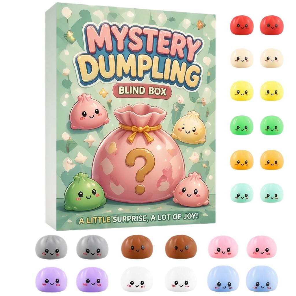 Mystery Dumpling Blind Box Set 24 Pieces Soft Toy Collection with Cute Expressions for Stress Relief and Decorative Use One Size
Mystery Dumpling Blind Box Set 24 Pieces Soft Toy Collection with Cute Expressions for Stress Relief and Decorative Use One Size