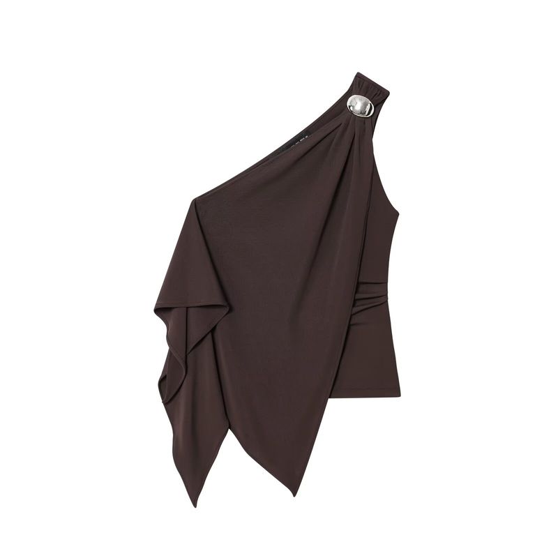 Araltay New Arrival Fashion Style Women s Clothing Fashion All-Match Casual Minimalist Crepe Asymmetric Tops 1198452 Dark brown L
Araltay New Arrival Fashion Style Women s Clothing Fashion All-Match Casual Minimalist Crepe Asymmetric Tops 1198452 Dark brown L